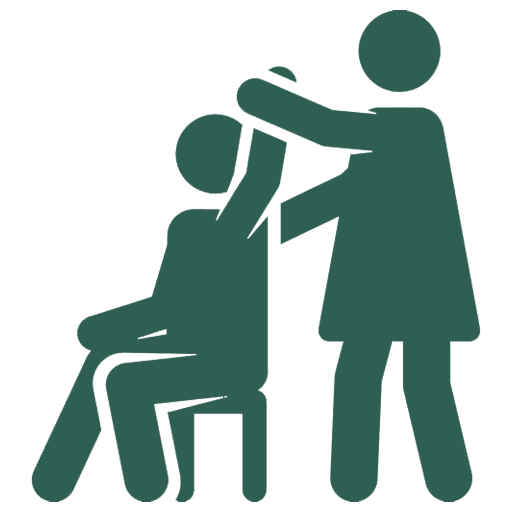Logo of physiotherapy at Kinesis Clinic Dubai.